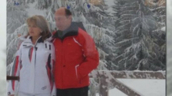 Preşedintele Traian Băsescu îşi petrece sfârşitul de săptămână la Predeal
